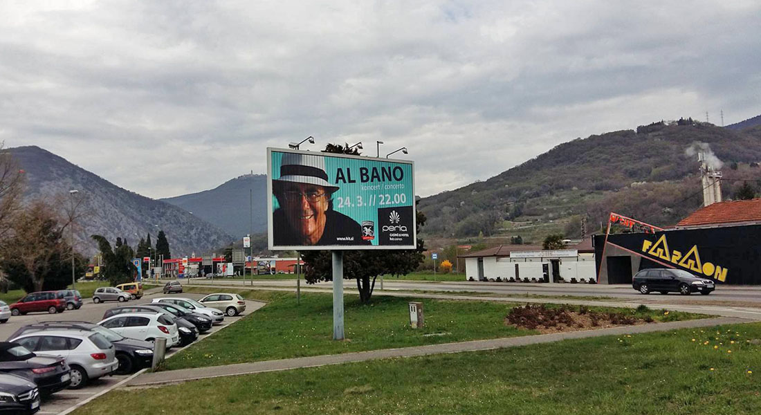 Nova Gorica, pogled s strani Perle