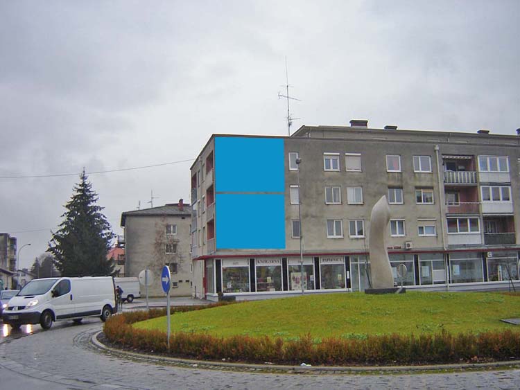 Lendava, Glavna ulica, rondo